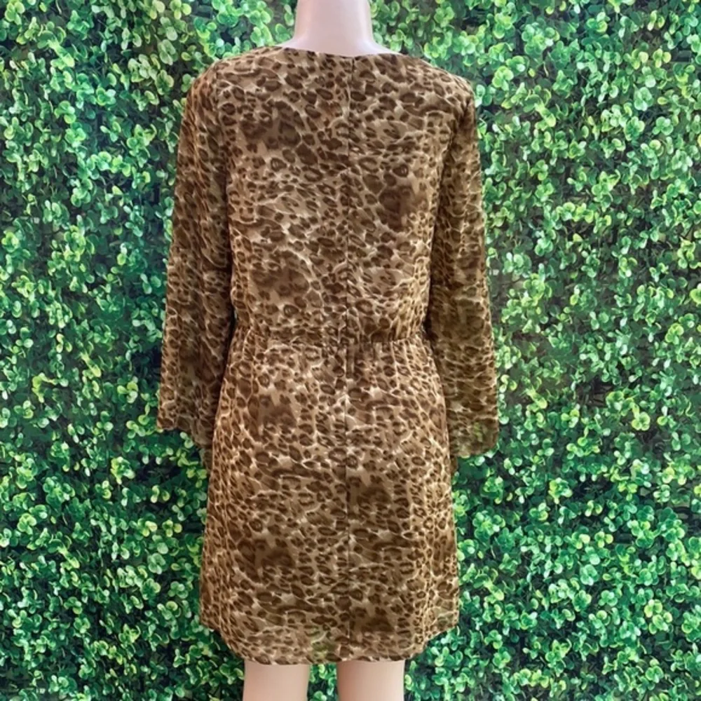 Walter Baker W118 Womens Brown Cheetah Animal Print Eva Dress Size Extra… - Picture 6 of 8